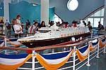 Model of the Ship in the Disney Cruise Line Terminal